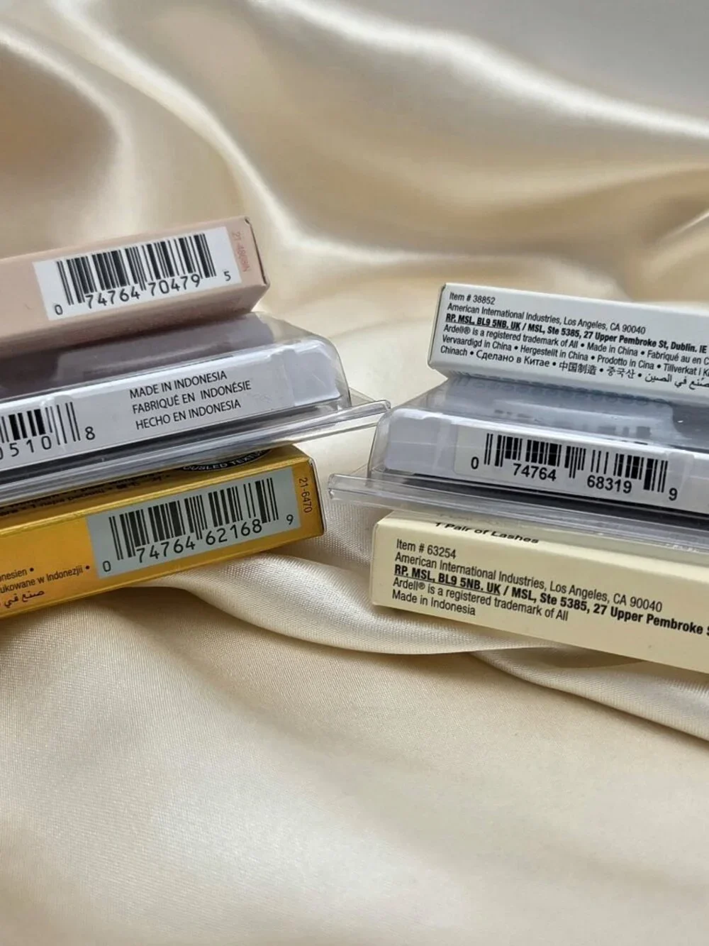 Ardell False Eyelashes - Assorted Styles – Lot of 6 – New
